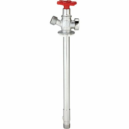 PROLINE 1/2 In. SWT x 1/2 In. MIP x 10 In. Anti-Siphon Frost Free Wall Hydrant 104-517